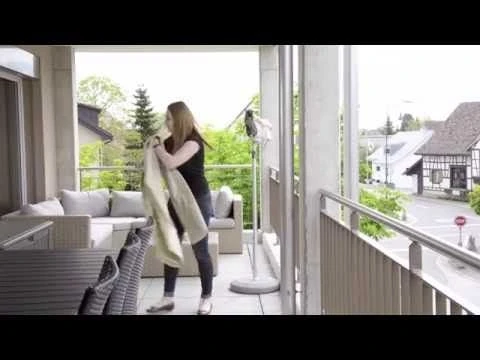 Suncomfort Flex-Roof Mittelstockschirm Schutzhülle Beige