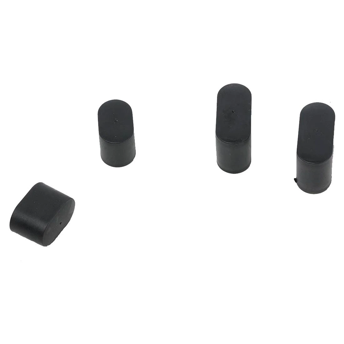 MWH Chalet Fußkappen Set 4-teilig Schwarz 3 MWH Chalet Fußkappen Set 4-teilig Schwarz