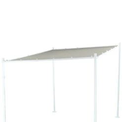 Siena Garden Dachbezug Zu Halbpavillon Levino 285x285cm Hellgrau