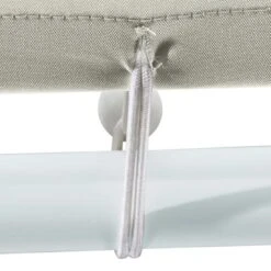 Siena Garden Dachbezug Zu Halbpavillon Levino 285x285cm Hellgrau -Gartenbedarf Angebote 1036918 3