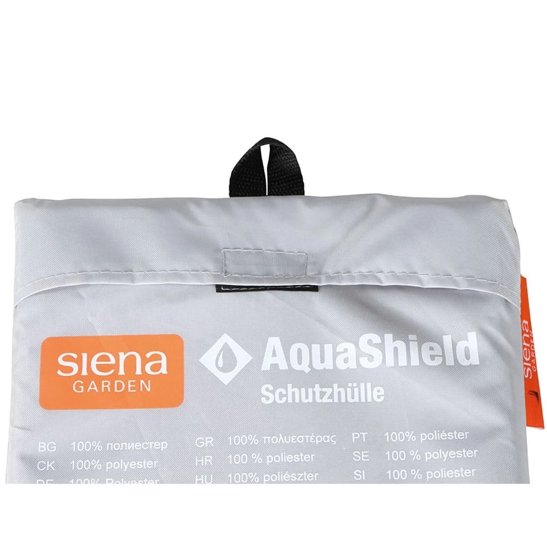 Siena Garden AquaShield 19 Strandkorbhülle 105x128x165cm Polyester Hellgrau 8 Siena Garden AquaShield 19 Strandkorbhülle 105x128x165cm Polyester Hellgrau – Bild 6