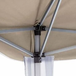 Siena Garden Gartenpavillon 300x300x262cm Aluminium Taupe -Gartenbedarf Angebote 1047918 3