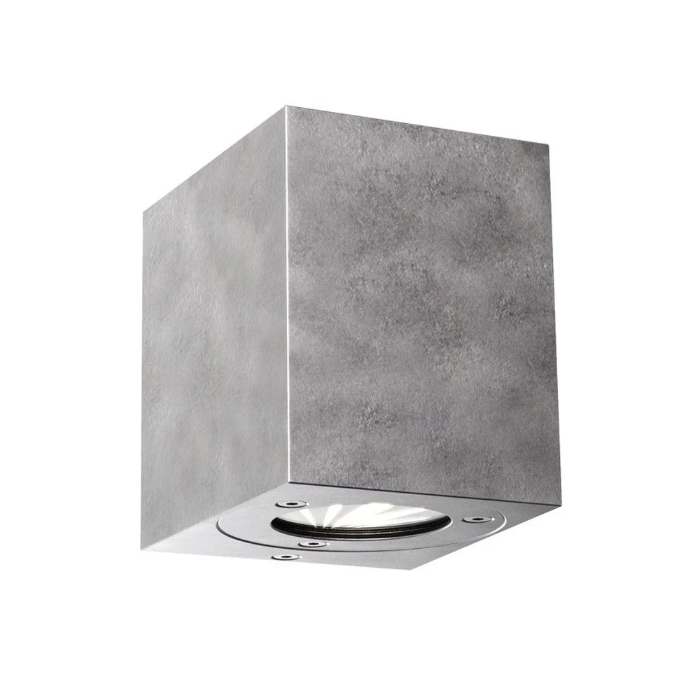 Licht-Trend Baleno Quadi LED Aussenleuchte Up&Down Zink Metal 3 Licht-Trend Baleno Quadi LED Aussenleuchte Up&Down Zink Metal