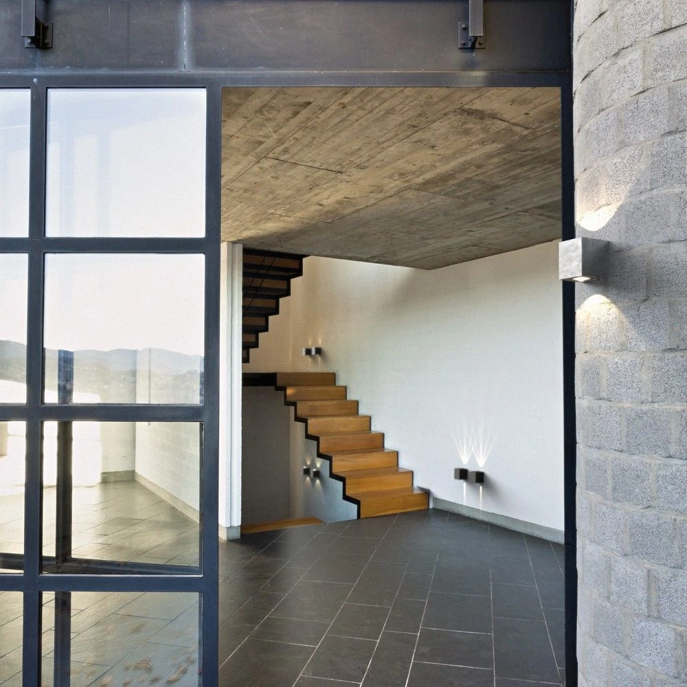 Licht-Trend Baleno Quadi LED Aussenleuchte Up&Down Zink Metal 4 Licht-Trend Baleno Quadi LED Aussenleuchte Up&Down Zink Metal – Bild 2