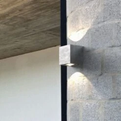 Licht-Trend Baleno Quadi LED Aussenleuchte Up&Down Zink Metal 8 Licht-Trend Baleno Quadi LED Aussenleuchte Up&Down Zink Metal -Gartenbedarf Angebote 1181106 3