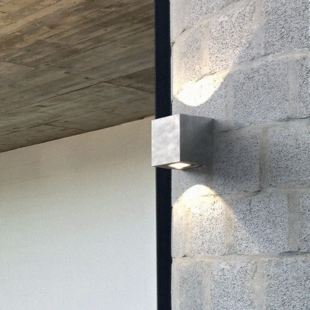 Licht-Trend Baleno Quadi LED Aussenleuchte Up&Down Zink Metal 5 Licht-Trend Baleno Quadi LED Aussenleuchte Up&Down Zink Metal – Bild 3