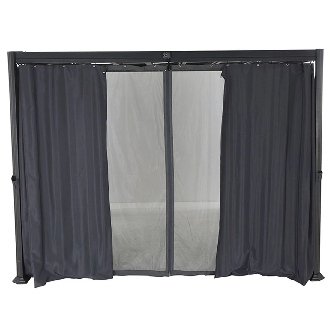 Siena Garden Gartenpergola 300x300cm Aluminium Anthrazit 7 Siena Garden Gartenpergola 300x300cm Aluminium Anthrazit – Bild 5