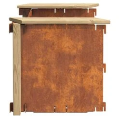 DJES Hochbeet Verlängerungsset Kurz Stahl/Fichte Grau -Gartenbedarf Angebote 1234291 9