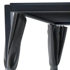 MWH Curtano Gartenpergola 540x300cm Aluminium/Olefin Matt Grau/Hellgrau 11 MWH Curtano Gartenpergola 540x300cm Aluminium/Olefin Matt Grau/Hellgrau -Gartenbedarf Angebote 1248547 5