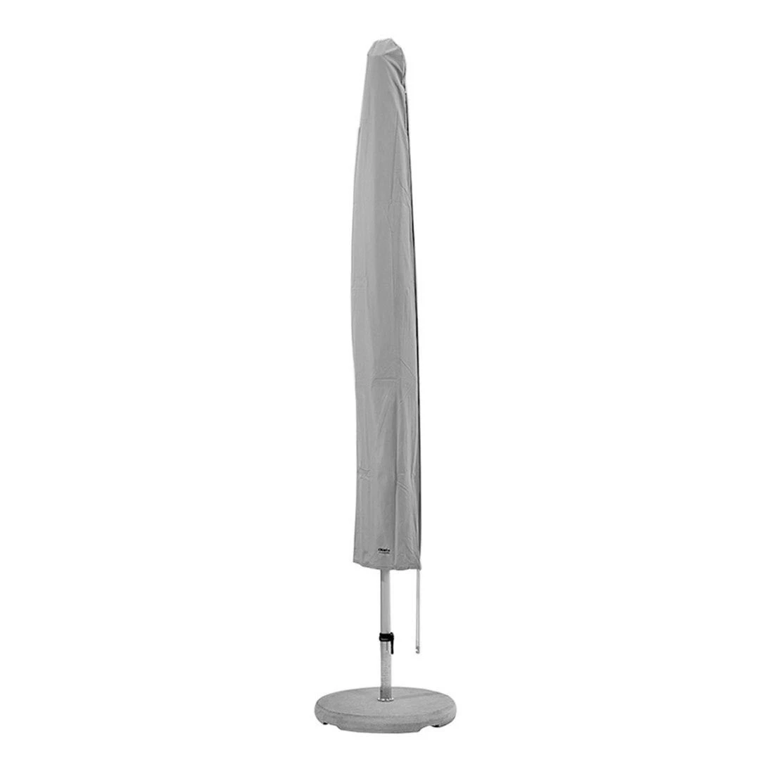 Glatz Sunwing Casa Ampelschirm Schutzhülle Mit Stab Und Reißverschluss Hellgrau