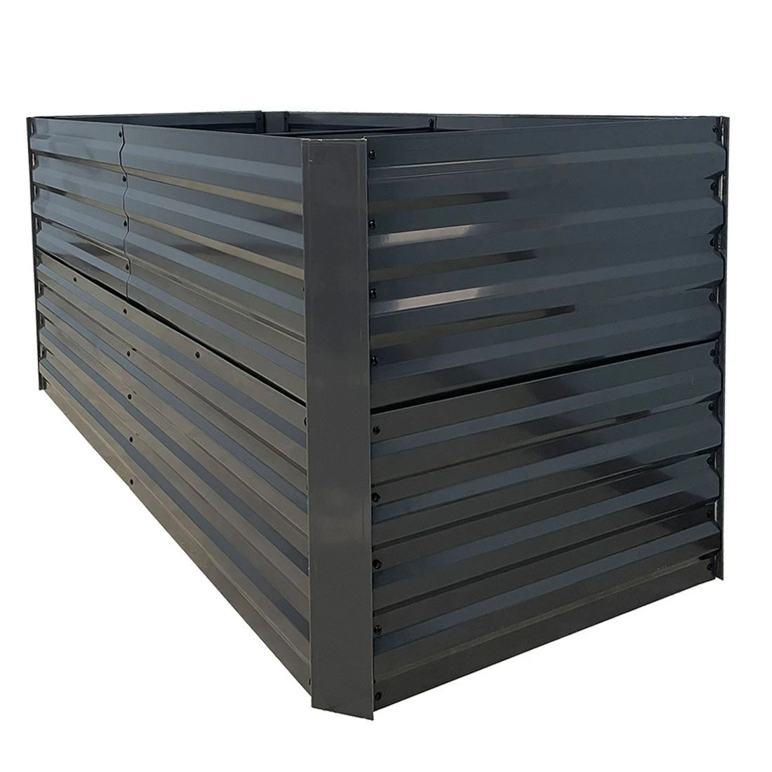 OUTLIV. Hochbeet 160x80x77cm Stahl Anthrazit 4 OUTLIV. Hochbeet 160x80x77cm Stahl Anthrazit – Bild 2