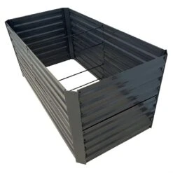 OUTLIV. Hochbeet 160x80x77cm Stahl Anthrazit 8 OUTLIV. Hochbeet 160x80x77cm Stahl Anthrazit -Gartenbedarf Angebote 1262473 3