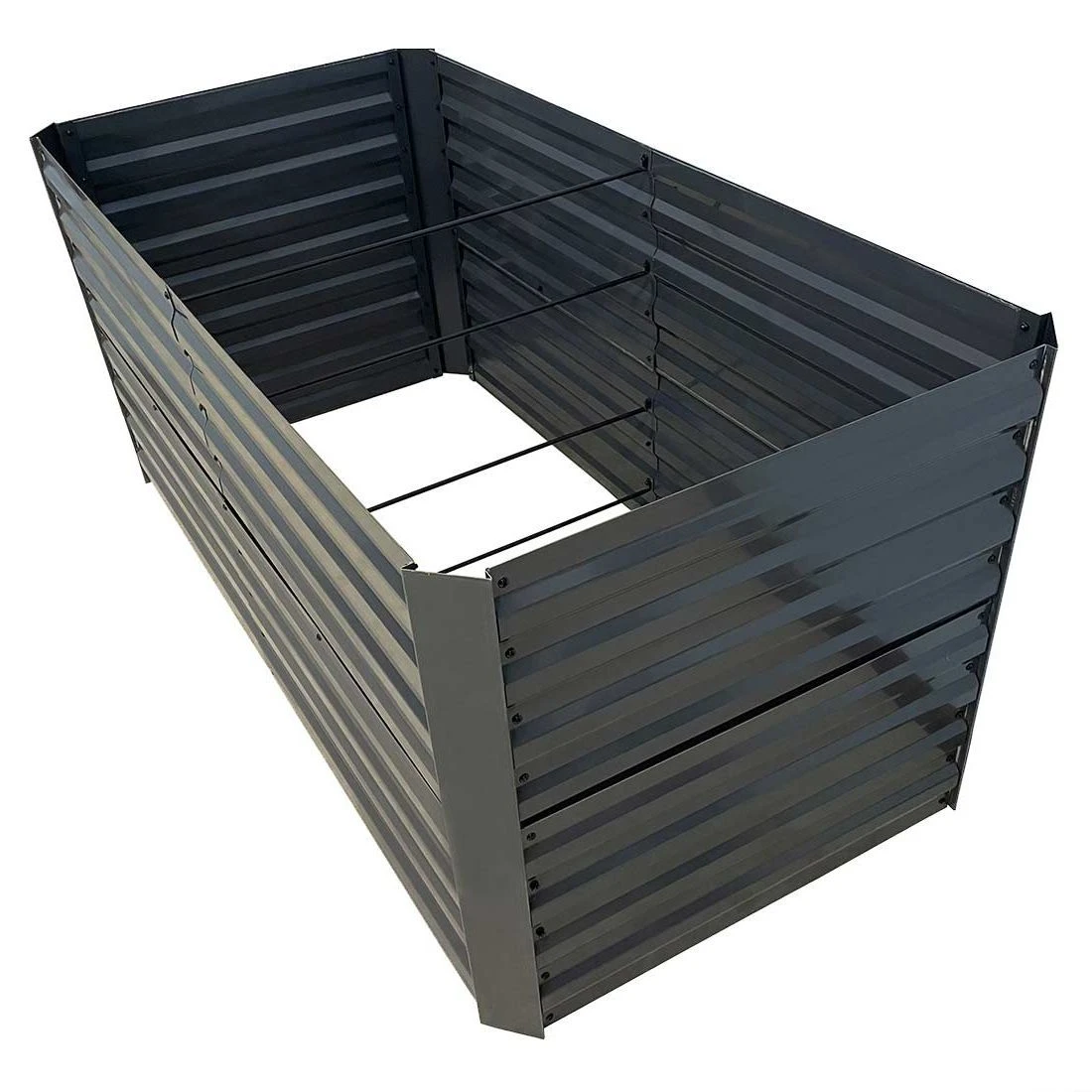 OUTLIV. Hochbeet 160x80x77cm Stahl Anthrazit 5 OUTLIV. Hochbeet 160x80x77cm Stahl Anthrazit – Bild 3