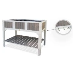 Habau Klara Hochbeet 119x57x89 Cm -Gartenbedarf Angebote 1294010 2