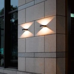 Trio Leuchten Reno Außenwandbeleuchtung Aluminium Druckguss Anthrazit -Gartenbedarf Angebote 1309377 4