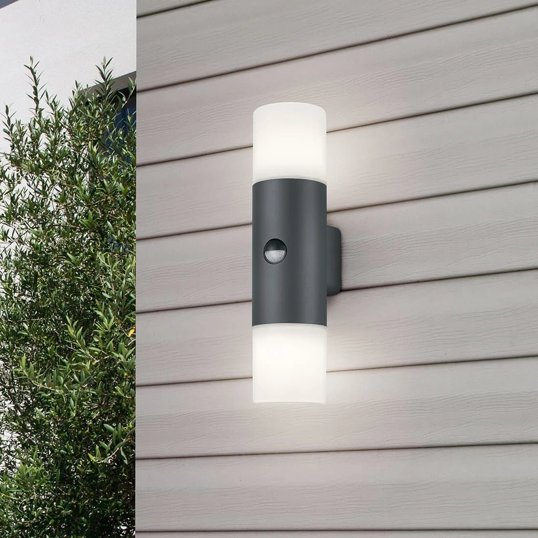 Trio Leuchten Hoosic Außenwandbeleuchtung Aluminium/Kunststoff Anthrazit 5 Trio Leuchten Hoosic Außenwandbeleuchtung Aluminium/Kunststoff Anthrazit – Bild 3