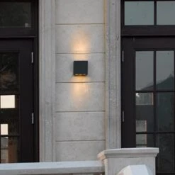 Trio Leuchten Thames Außenwandbeleuchtung Aluminium/Glas Anthrazit -Gartenbedarf Angebote 1309663 3