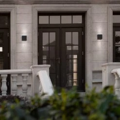 Trio Leuchten Thames Außenwandbeleuchtung Aluminium/Glas Anthrazit -Gartenbedarf Angebote 1309663 4