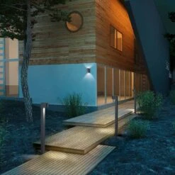 Trio Leuchten Roya Wandleuchte Aluminium Anthrazit -Gartenbedarf Angebote 1309685 9