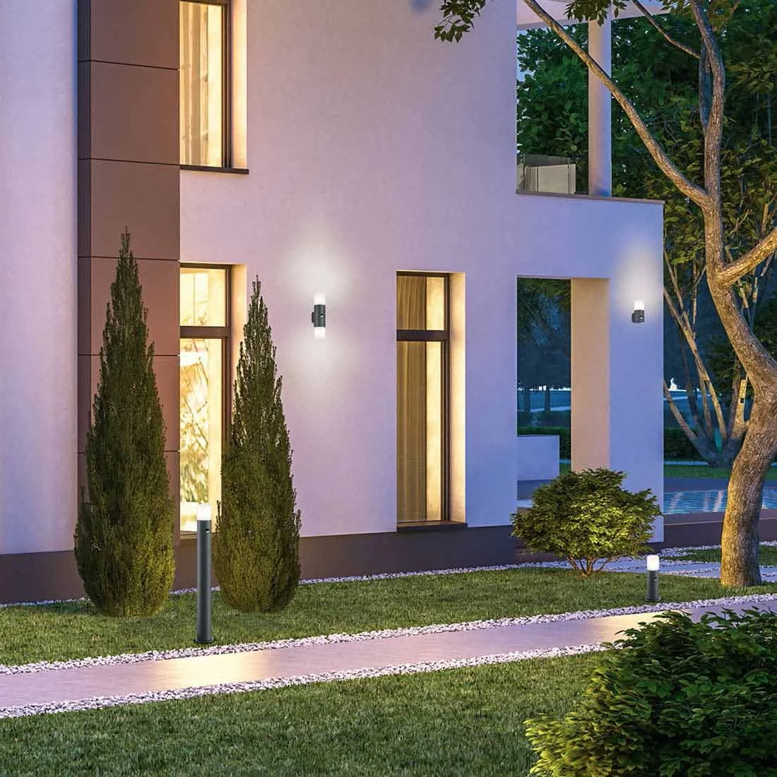 Trio Leuchten Hoosic Wegeleuchte Aluminium/Kunststoff Anthrazit 5 Trio Leuchten Hoosic Wegeleuchte Aluminium/Kunststoff Anthrazit – Bild 3