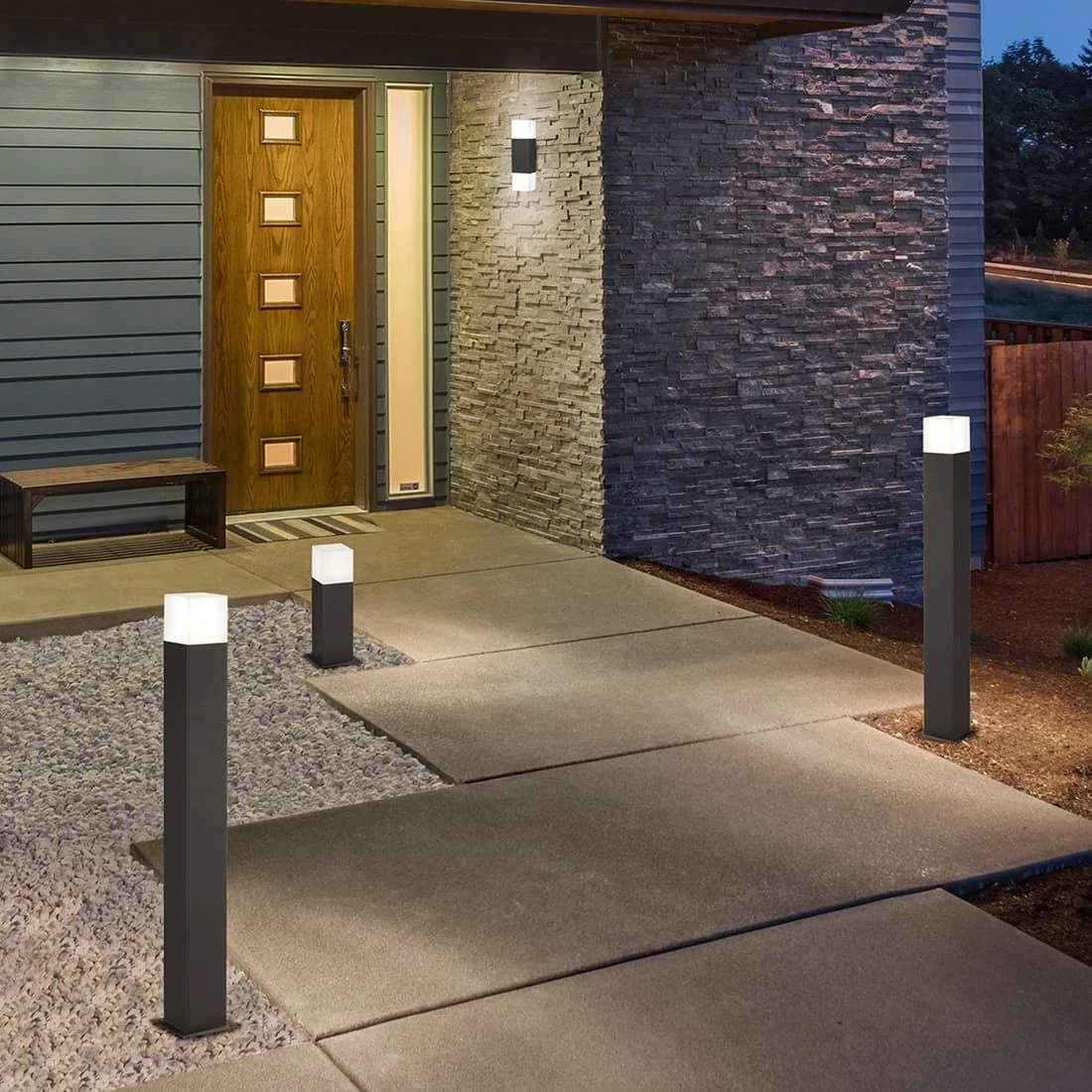 Trio Leuchten Hudson Wegeleuchte Aluminium/Kunststoff Anthrazit 7 Trio Leuchten Hudson Wegeleuchte Aluminium/Kunststoff Anthrazit – Bild 5