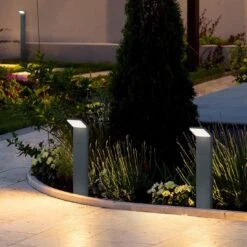 Trio Leuchten Pearl Stehleuchte Aluminium/Kunststoff Anthrazit -Gartenbedarf Angebote 1309839 3