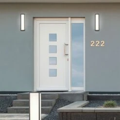 Trio Leuchten Fuerte LED Außenwandbeleuchtung 9x9,5x36cm Aluminium Anthrazit -Gartenbedarf Angebote 1352475 5