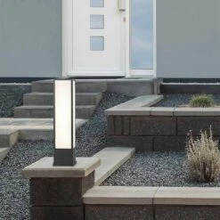 Trio Leuchten Fuerte LED Wegeleuchte 15x15x60cm Aluminium Anthrazit -Gartenbedarf Angebote 1352486 5