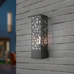 Trio Leuchten Cooper Außenwandbeleuchtung 14x10x36cm Edelstahl Anthrazit 7 Trio Leuchten Cooper Außenwandbeleuchtung 14x10x36cm Edelstahl Anthrazit -Gartenbedarf Angebote 1352585 3