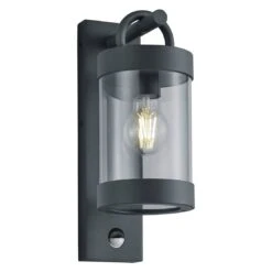 Trio Leuchten Sambesi Außenwandbeleuchtung 12,5x18,5x33cm Aluminium Anthrazit