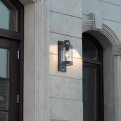 Trio Leuchten Sambesi Außenwandbeleuchtung 12,5x18,5x33cm Aluminium Anthrazit -Gartenbedarf Angebote 1352629 3