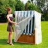Heinemeyer Schutzhülle Für Strandkorb 140x100x168/137cm, Gitterfolie Transparent -Gartenbedarf Angebote 662445 1