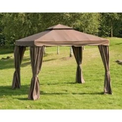 Siena Garden Ersatzdach Zu Pavillon Dubai 300x300cm Mocca -Gartenbedarf Angebote 690693 2