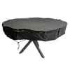 Zebra Oryx Gartentisch Schutzhülle Ø140x22cm Outdoorgewebe Schwarz -Gartenbedarf Angebote 958620 1