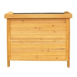 Habau Gartentisch/Pflanztisch Mit Unterschrank Spießtanne Braun -Gartenbedarf Angebote 970104 3