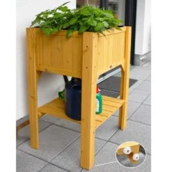 Habau Kompakt Hochbeet Mit Ablage Spießtanne Braun 7 Habau Kompakt Hochbeet Mit Ablage Spießtanne Braun -Gartenbedarf Angebote 970632 3
