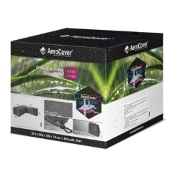 AeroCover Schutzhülle Für Ecklounge 255x255x100x70cm Polyester Uni Anthrazit -Gartenbedarf Angebote aerocover loungesethulle 255x255x100x70cm l form 7