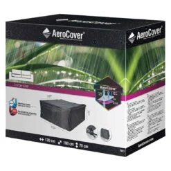 AeroCover Schutzhülle Für Loungesofa 170x100x70cm Polyester Uni Anthrazit -Gartenbedarf Angebote aerocover schutzhuelle fuer loungebaenke 170x100x70cm polyester 1351947 4