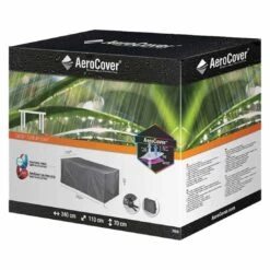 AeroCover Gartentisch Schutzhülle 240x110x70cm Polyester Uni Anthrazit -Gartenbedarf Angebote aerocover schutzhuelle fuer tische 240x110x70cm polyester 1352002 3