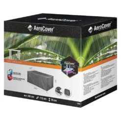 AeroCover Gartentisch Schutzhülle 240x110x70cm Polyester Uni Anthrazit -Gartenbedarf Angebote aerocover schutzhuelle fuer tische 240x110x70cm polyester 1352002 8