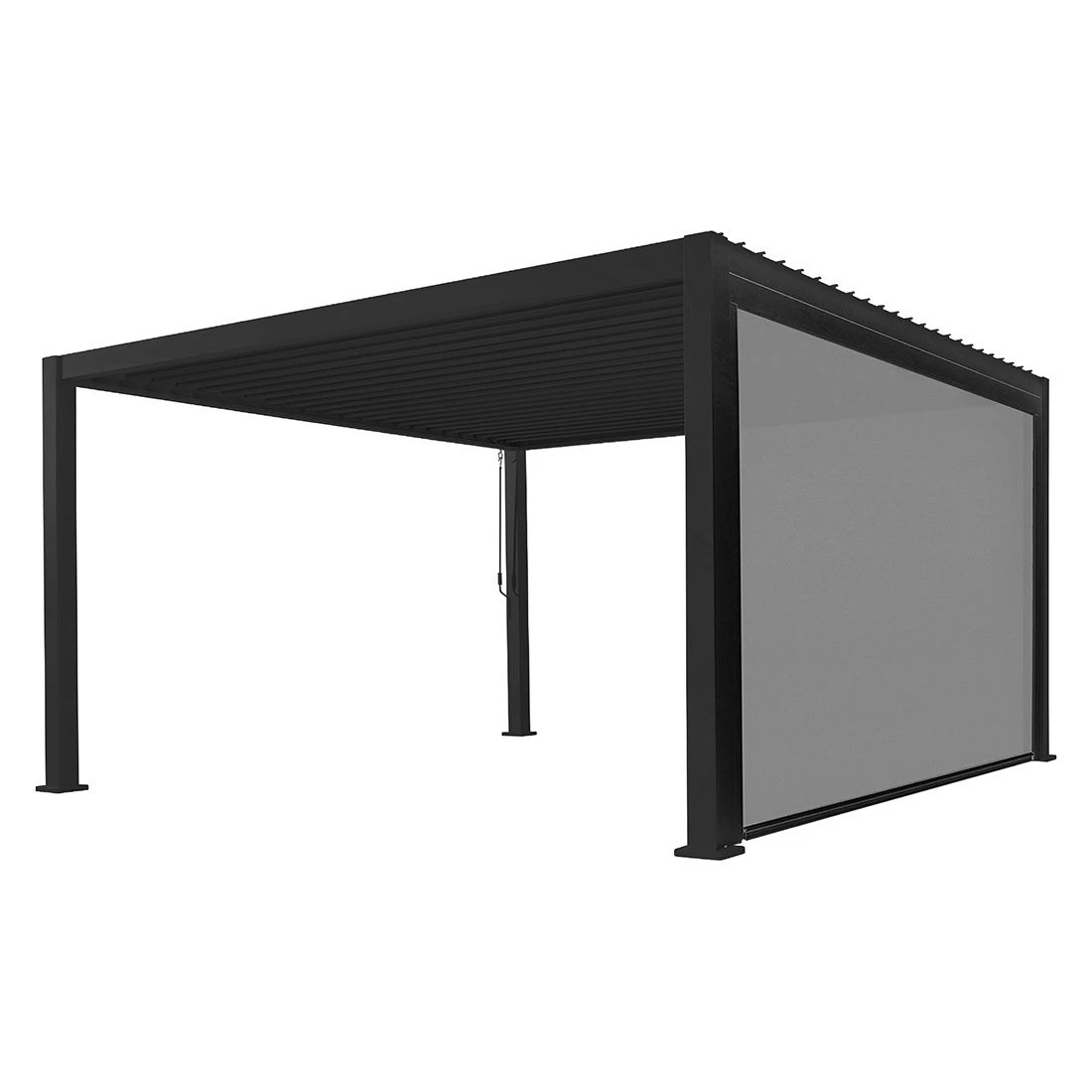 Best Cadiz Gartenpergola 300x400cm Aluminium Inkl. Seitenrollo 400cm Anthrazit 3 Best Cadiz Gartenpergola 300x400cm Aluminium Inkl. Seitenrollo 400cm Anthrazit