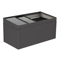 Biohort Frühbeetaufsatz Für Hochbeet Dunkelgrau-Metallic -Gartenbedarf Angebote biohort fruhbeetaufsatz hochbeet 200x101x23 cm dunkelgrau metallic 1326614 2