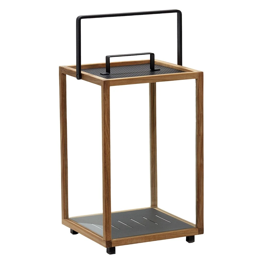 Cane-Line Lighthouse Laterne 33x33x54 Cm Teak/Aluminium Natur/Lava Grey 3 Cane-Line Lighthouse Laterne 33x33x54 Cm Teak/Aluminium Natur/Lava Grey