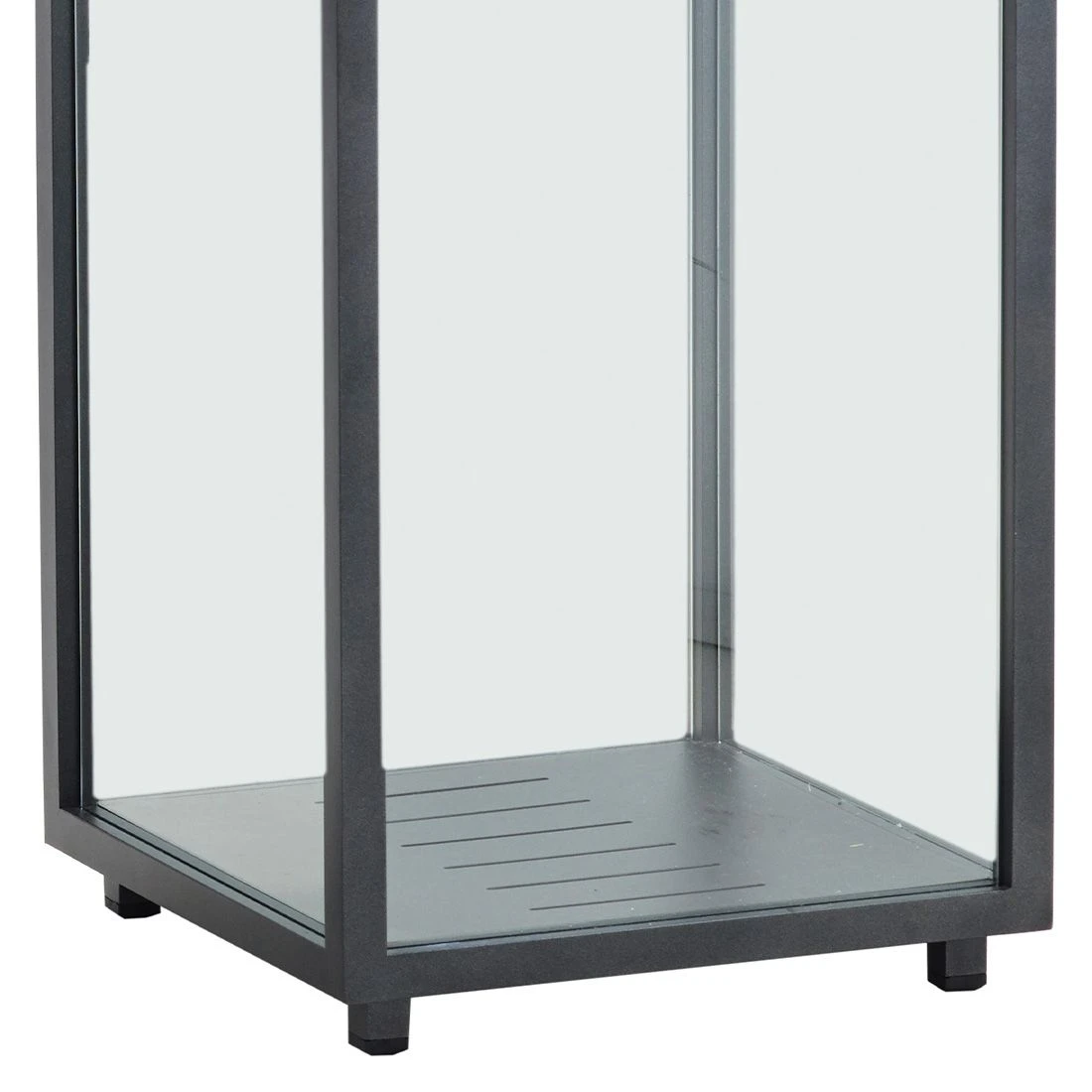 Cane-Line Lighthouse Laterne 33x33x54 Cm Aluminium Lava Grey 7 Cane-Line Lighthouse Laterne 33x33x54 Cm Aluminium Lava Grey – Bild 5