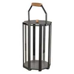 Cane-Line Lightlux Laterne Ø25x41 Cm Aluminium Lava Grey