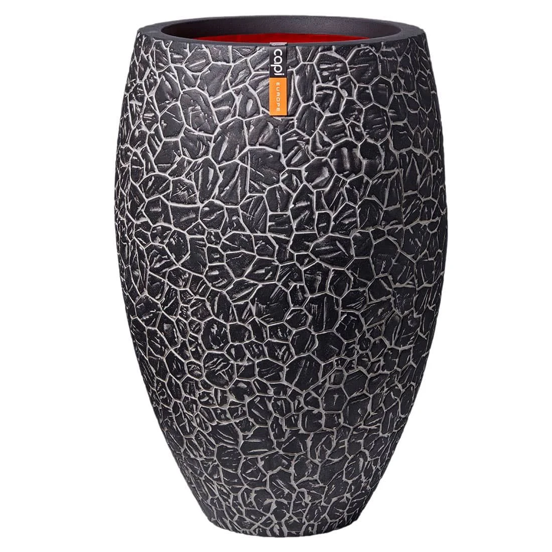 Capi Deluxe Pflanztopf 45x72 Cm Kunststoff Anthrazit 2 Capi Deluxe Pflanztopf 45x72 Cm Kunststoff Anthrazit