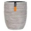 Capi Nature Rib Pflanztopf Ø14x17,3cm Elfenbein -Gartenbedarf Angebote capi nature rib pflanztopf durchm14x17 3cm 1411138 1