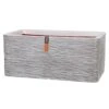 Capi Rib Pflanztopf 73x39x32cm Kunststoff Elfenbein -Gartenbedarf Angebote capi rib nl pflanztopf 73x39x32cm kunststoff elfenbein 1230518 1