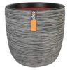Capi Riffle Pflanztopf Ø35x34cm Kunststoff Anthrazit -Gartenbedarf Angebote capi riffle nl pflanztopf o35x34cm kunststoff anthrazit 1230551 1