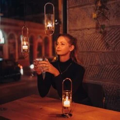 Höfats Oval Candle 35 Kerzenhalter Edelstahl/Glas Silber -Gartenbedarf Angebote hoefats oval candle 35 kerzenhalter edelstahl glas 1501734 3